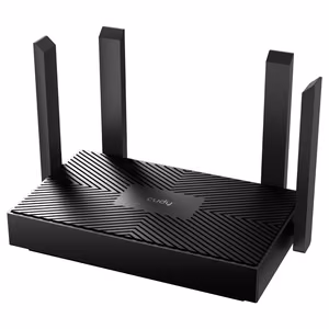 Cudy WR1500 belaidis maršrutizatorius Gigabit Ethernet dviejų dažnių (2.4 GHz / 5 GHz) juodas