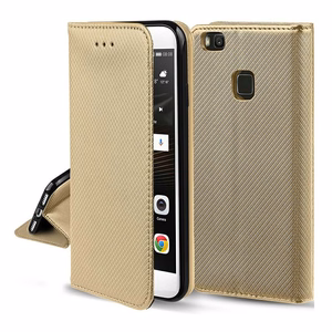 Dėklas Smart Magnet Xiaomi Redmi 17 4G/5G auksinis