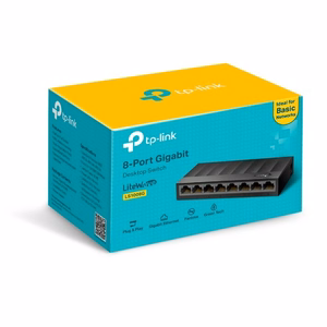 TP-Link 8 prievadų 10/100/1000Mbps stalinis tinklo komutatorius