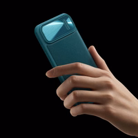 Nillkin CamShield Leather S dėklas iPhone 14 dėklas su kameros dangteliu juodas