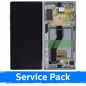 Ekranas skirtas Samsung N975 Note 10 Plus su rėmeliu / Aura Glow / (Service Pack)