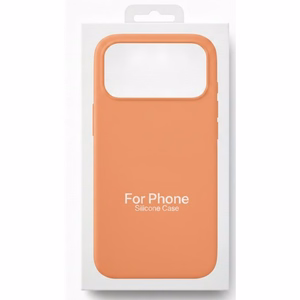 Dėklas "TM MagSafe Silicone" skirtas iPhone 17 / Deep Orange /