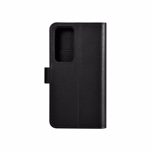 iCarer Piniginės dėklas Samsung Galaxy S23 odinis dėklas piniginė juodas