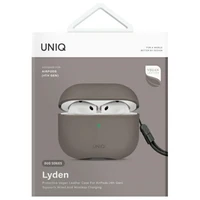 Uniq Lyden DS AirPods 4 dėklas - pilkas