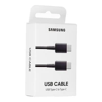 USB kabelis Samsung EP-DA705BBEGWW Type-C-Type-C 1.0m juodas