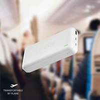 Išorinė baterija SBS TTBB20000PD20W 20000 mAh 20W Power Delivery su MicroUSB, USB-C, USB-A - balta
