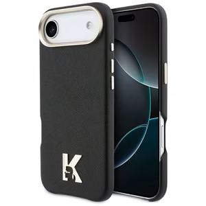 Karl Lagerfeld Karl Head Logo MagSafe Чехол для iPhone Air - чёрный