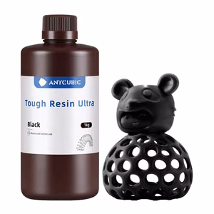 ANYCUBIC Tough Resin Ultra derva, juoda