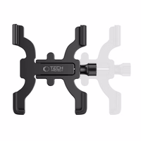 Tech-Protect V3 dviračio telefono laikiklis ant vairo - juodas