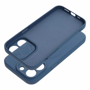 Silikoninis Magnetinis dėklas telefonui, suderinamas su MagSafe, skirtas iPhone 14 Pro, mėlyna