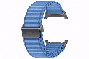 Mėlynas „Samsung SVL70ML Trail Band“ laikrodžio dirželis (S/M/L), skirtas „Galaxy Watch Ultra2“ ir „Galaxy Watch Ultra“