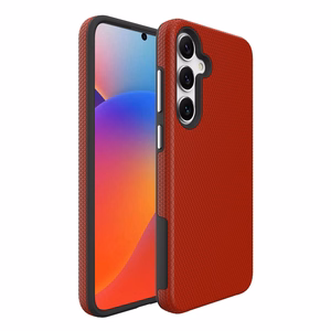 Dėklas Perfectionists Triangle Case Samsung A556 A55 5G raudonas