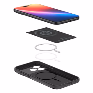 Spigen Thin Fit Magnetinis dėklas telefonui iPhone 17 Pro - juodas