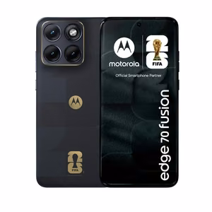 Motorola edge 70 fusion FIFA Edition 17,2 cm (6.78") Dviguba SIM jungtis Android 16.0 5G C tipo USB 8 GB 256 GB 5200 mAh Juoda