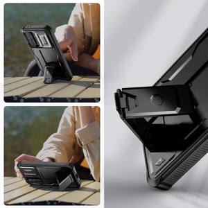 Tech-Protect Kevlar Cam+ dėklas Samsung Galaxy A56 5G - juodas