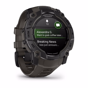 Garmin Instinct 3 AMOLED išmanusis laikrodis juodas/anglies