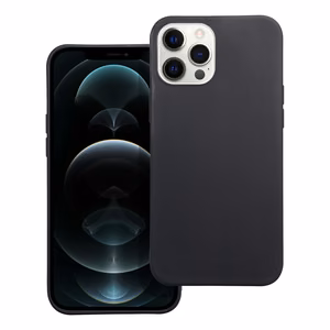 Чехол для iPhone 12 PRO MAX, матовый чёрный