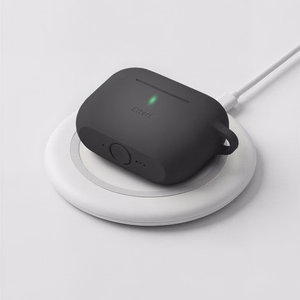 Etteri silikoninis dėklas, skirtas AirPods Pro 3 juodas