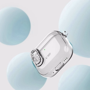 Tech-Protect Slim Hook dėklas AirPods 4 (m) - skaidrus