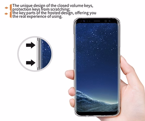 Dėklas telefonui Nillkin Nature TPU skaidrus Samsung Galaxy S8 Plus