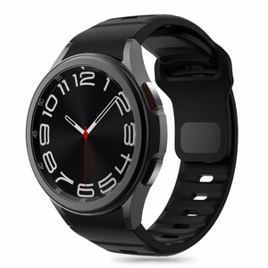 TECH-PROTECT SILICONE LINE SAMSUNG GALAXY WATCH 4 / 5 / 5 PRO / 6 / 7 / FE JUODAS