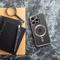 ELECTRO MAG COVER magnetinis dėklas telefonui, suderinamas su MagSafe, skirtas XIAOMI Redmi 15 4G / 5G (171,1 mm), titano pilkas