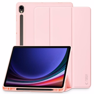 Tech-Protect SC Pen чехол для Samsung Galaxy Tab S9 FE 10.9" X510 / X516B - розовый