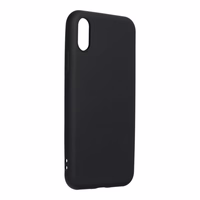 SILICONE dėklas telefonui IPHONE X, juodas