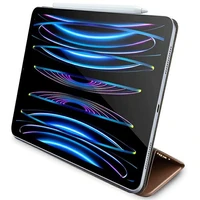 Guess 4G Stripe Allover dėklas iPad Pro 12.9" - rožinis