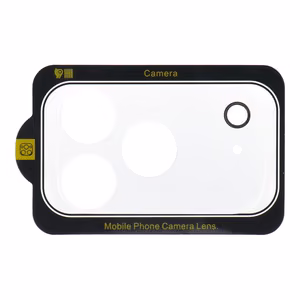 5D pilno klijavimo kameros grūdintas stiklas skirta iPhone 17 Pro - skaidrus