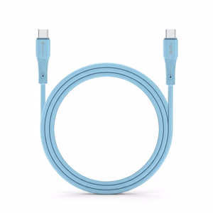 Kabelis FORCELL F-ENERGY C341 USB A į Micro USB QC3.0 2,4A 18W Silikoninis 1 m mėlynas (m)