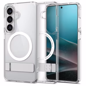 Spigen Ultra Hybrid S Mag MagSafe Чехол для Samsung Galaxy S26+ - прозрачный и белый