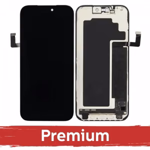 LCD ekranas suderinamas su iPhone 17 Pro juodas (Hard OLED / Premium) /*Removable IC*/
