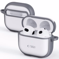 Tech-Protect Slim Hook dėklas AirPods 4 - pilkas