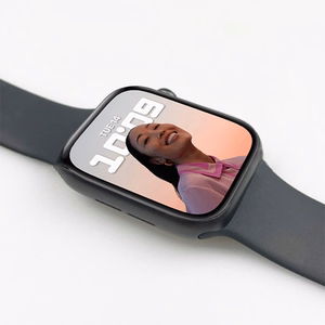 Mocolo 3D Full Glue Glass grūdintas apsauginis ekrano stiklas, skirtas Apple Watch Series 7 / 8, 45 mm