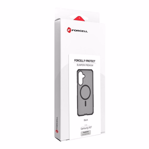 Case for Samsung A57 Forcell F-Protect BumperX Premium compatible with MagSafe black