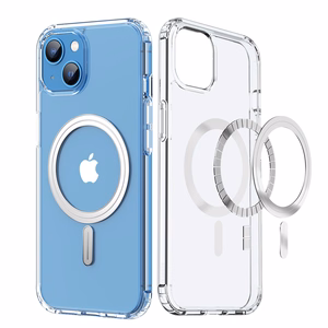 Dux Ducis Clin magnetinis dėklas telefonui iPhone 14 Plus suderinamas su MagSafe skaidrus