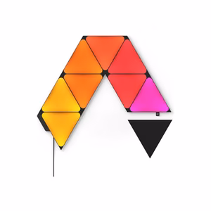 Nanoleaf Shapes Black Triangles Starter Kit (9 panels) 42 W WiFi