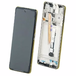 LCD screen Xiaomi Poco X3 Pro/X3/X3 NFC with touch screen with frame Phantom Black/Tarnish original (service pack)
