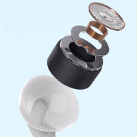 Dudao X3+ in-ear ausinės, wired, 3.5mm minijack - baltas