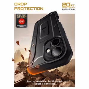Supcase UB Pro dėklas telefonui iPhone 17 - juodas