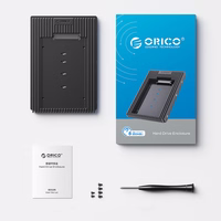 "Orico D2SS-6G" 2,5 colio disko adapteris į 3,5 colio keitiklį - juodas