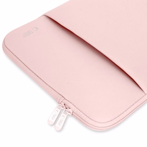 Tech-Protect neopreninis nešiojamojo kompiuterio dėklas 15-16" - rožinis