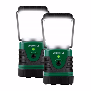 LEPRO 3300008-2 stovyklavimo lempa, 4400mAh, 2 vnt. pakuotė