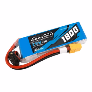 „GensAce G-Tech“ LiPo 1800 mAh, 7,4 V, 45C, 2S1P, XT60 akumuliatorius