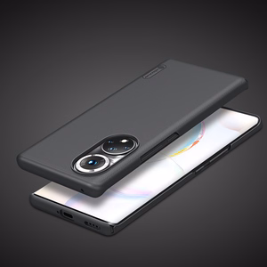 Nillkin Super Frosted Shield sustiprintas dėklas Honor 50 Pro juodas