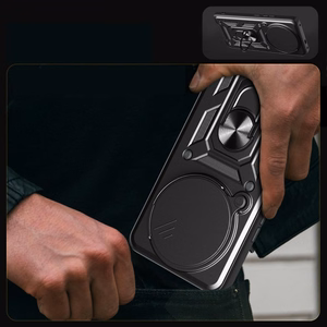 Tech-Protect CamShield Pro dėklas telefonui Xiaomi Redmi Note 14 Pro+ 5G - matinė juoda