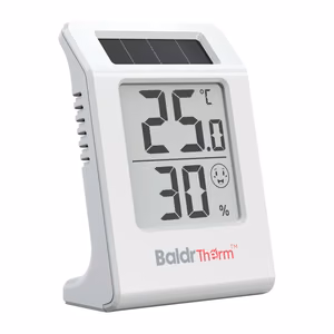 BALDRTHERM E0587TH Solar-Powered Thermohygrometer