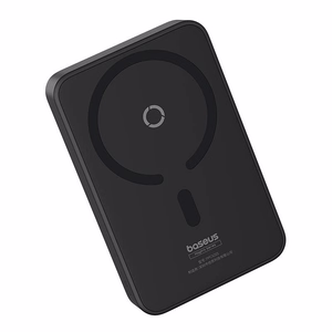 Išorinė baterija Baseus MagPro Magnetic 5000mAh 20W, MagSafe (juoda)