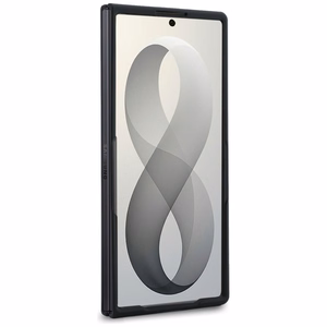 Juodas „Guess Big 4G Logo“ dėklas, skirtas „Samsung Galaxy Z Fold8 Ultra“